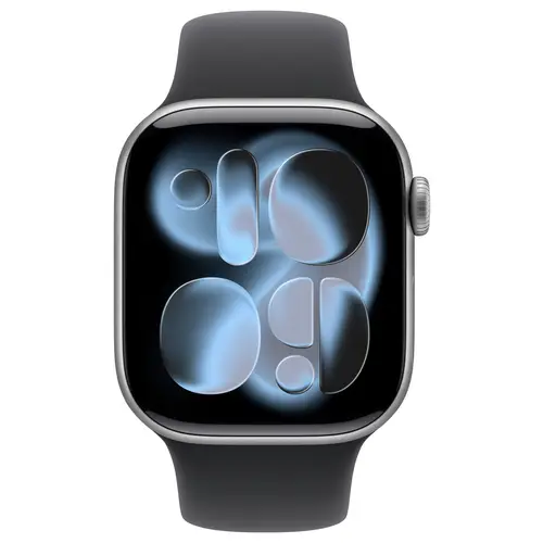 Apple Watch Series 11 GPS 42mm Aluminiumgehäuse Sport Band Schwarz S/M Apple Watch Series 11 GPS 42mm Aluminiumgehäuse Sport Band Schwarz S/M