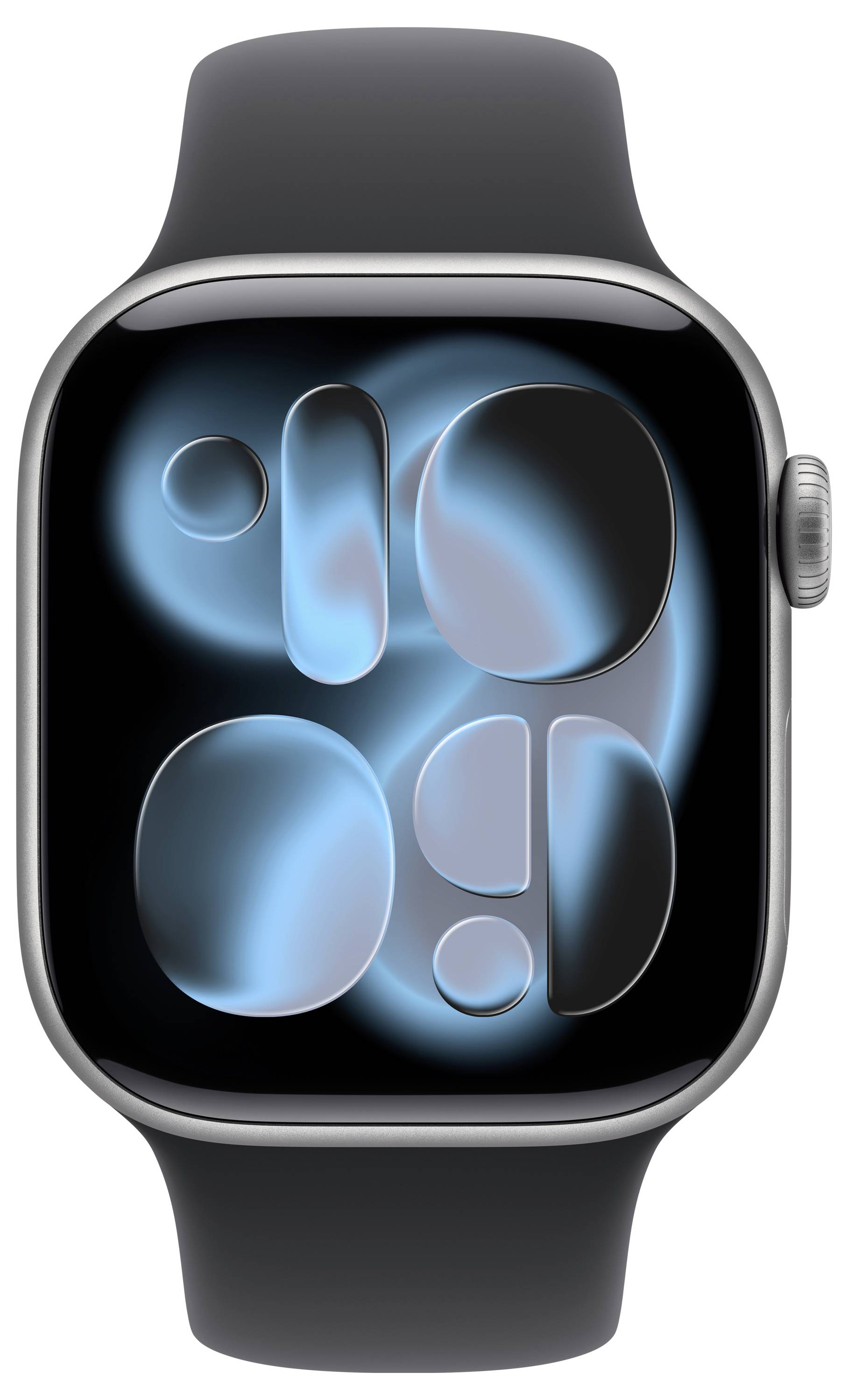 Apple Watch Series 11 GPS 42mm Aluminiumgehäuse Sport Band Schwarz M/L