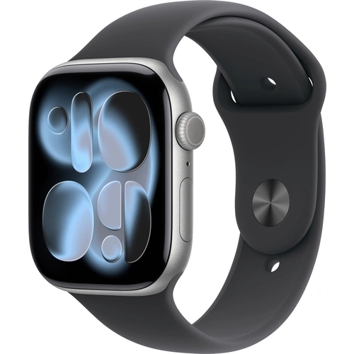 Apple Watch Series 11 GPS 46mm Aluminiumgehäuse Sport Band Schwarz M/L Apple Watch Series 11 GPS 46mm Aluminiumgehäuse Sport Band Schwarz M/L