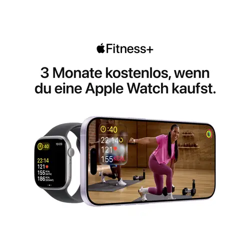 Apple Watch Series 11 GPS 46mm Aluminiumgehäuse Sport Band Blassrosa S/M Apple Watch Series 11 GPS 46mm Aluminiumgehäuse Sport Band Blassrosa S/M