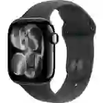 Apple Watch Series 11 GPS + Cellular 42mm Aluminiumgehäuse Sport Band Schwarz S/M Apple Watch Series 11 GPS + Cellular 42mm Aluminiumgehäuse Sport Band Schwarz S/M
