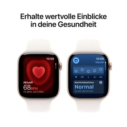 Apple Watch Series 11 GPS + Cellular 42mm Aluminiumgehäuse Sport Band Blassrosa S/M Apple Watch Series 11 GPS + Cellular 42mm Aluminiumgehäuse Sport Band Blassrosa S/M