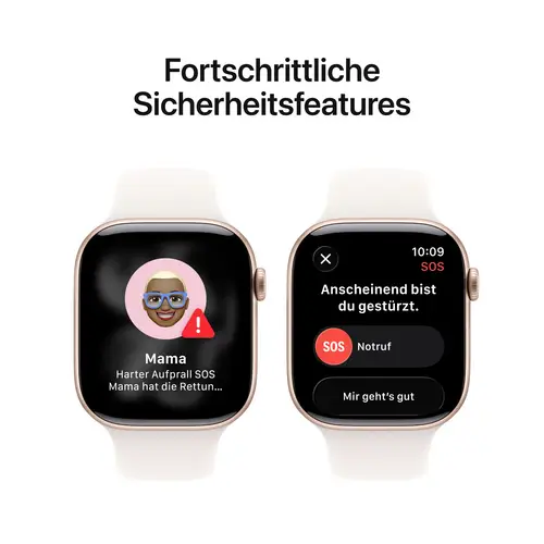 Apple Watch Series 11 GPS + Cellular 42mm Aluminiumgehäuse Sport Band Blassrosa S/M Apple Watch Series 11 GPS + Cellular 42mm Aluminiumgehäuse Sport Band Blassrosa S/M