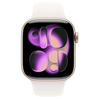 Apple Watch Series 11 GPS + Cellular 42mm Aluminiumgehäuse Sport Band Blassrosa S/M Apple Watch Series 11 GPS + Cellular 42mm Aluminiumgehäuse Sport Band Blassrosa S/M