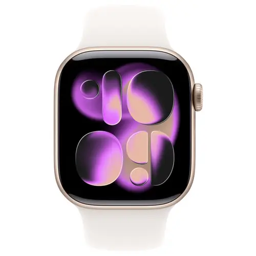 Apple Watch Series 11 GPS + Cellular 42mm Aluminiumgehäuse Sport Band Blassrosa S/M Apple Watch Series 11 GPS + Cellular 42mm Aluminiumgehäuse Sport Band Blassrosa S/M