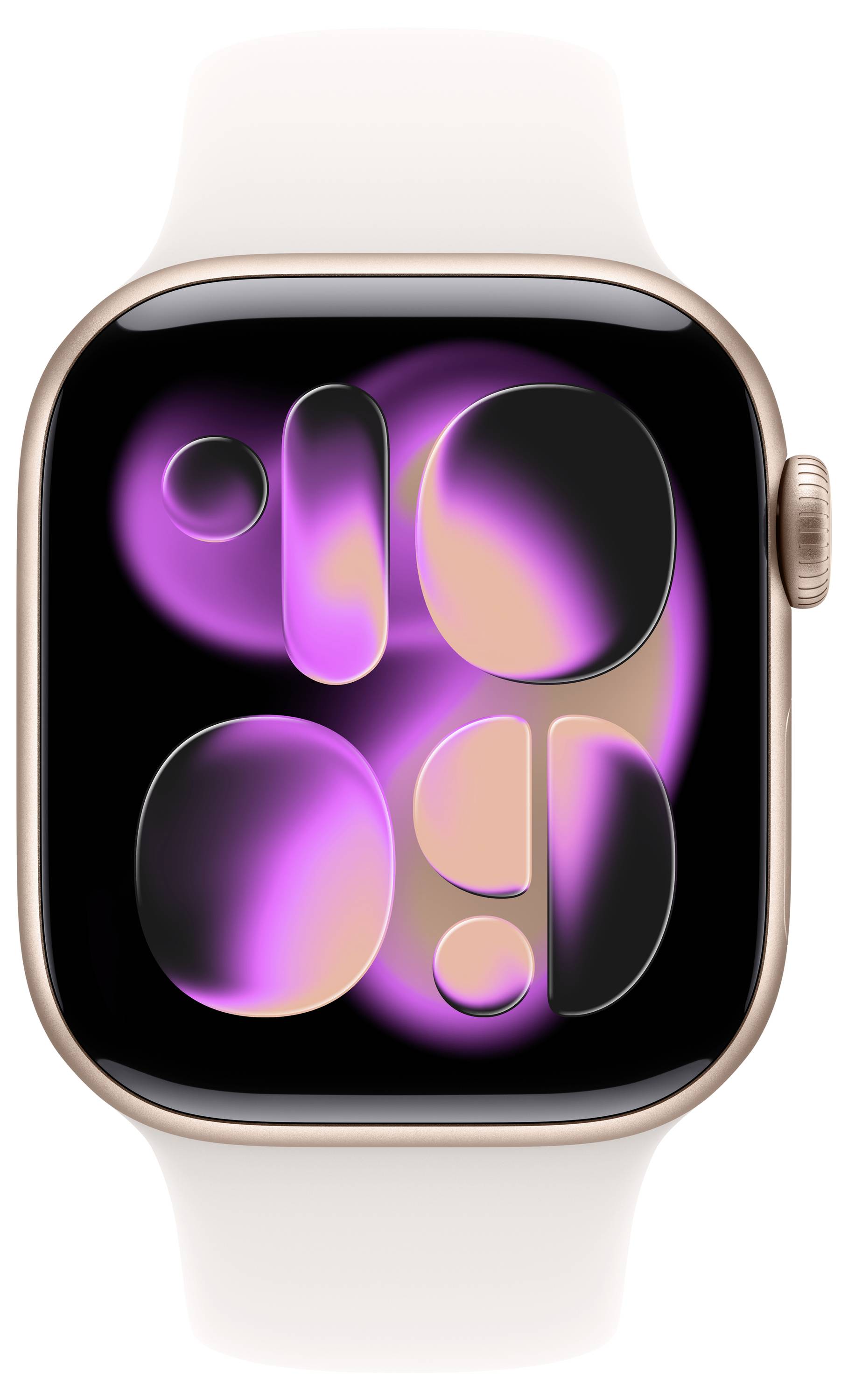 Apple Watch Series 11 GPS + Cellular 42mm Aluminiumgehäuse Sport Band Blassrosa M/L