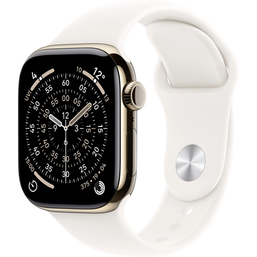 Apple Watch Series 11 GPS + Cellular 42mm Titangehäuse Sport Band Blassrosa M/L Apple Watch Series 11 GPS + Cellular 42mm Titangehäuse Sport Band Blassrosa M/L