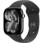 Apple Watch Series 11 GPS + Cellular 46 mm Aluminiumgehäuse Sport Band Schwarz S/M Apple Watch Series 11 GPS + Cellular 46 mm Aluminiumgehäuse Sport Band Schwarz S/M