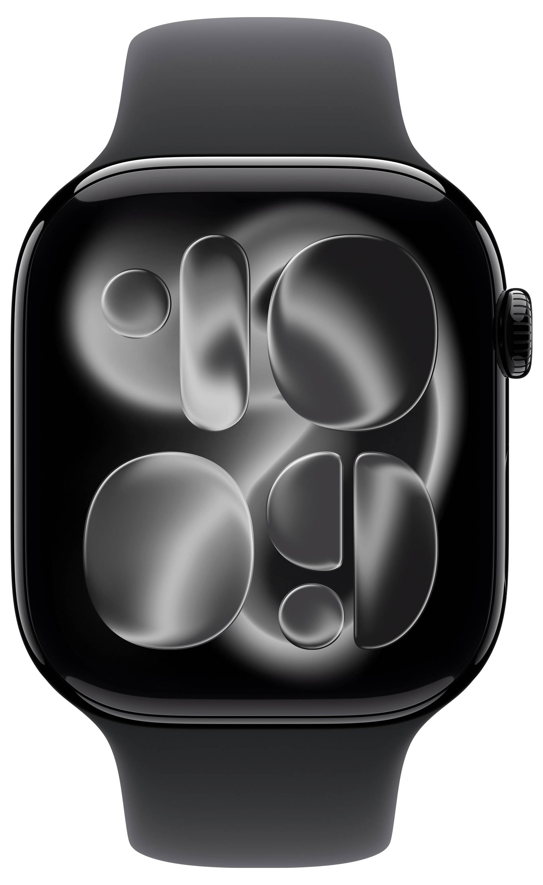 Apple Watch Series 11 GPS + Cellular 46 mm Aluminiumgehäuse Sport Band Schwarz M/L