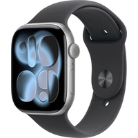 Apple Watch Series 11 GPS + Cellular 46mm Aluminiumgehäuse Sport Band Schwarz M/L Apple Watch Series 11 GPS + Cellular 46mm Aluminiumgehäuse Sport Band Schwarz M/L