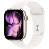 Apple Watch Series 11 GPS + Cellular 46mm Aluminiumgehäuse Sport Band Blassrosa S/M Apple Watch Series 11 GPS + Cellular 46mm Aluminiumgehäuse Sport Band Blassrosa S/M