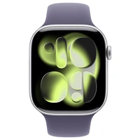 Apple Watch Series 11 GPS + Cellular 46mm Aluminiumgehäuse Sport Band Nebelviolett S/M Apple Watch Series 11 GPS + Cellular 46mm Aluminiumgehäuse Sport Band Nebelviolett S/M