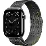 Apple Watch Series 11 GPS + Cellular 46mm Titangehäuse Milanese Loop Schiefer S/M Apple Watch Series 11 GPS + Cellular 46mm Titangehäuse Milanese Loop Schiefer S/M