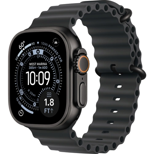 Apple Watch Ultra 3 GPS + Cellular 49mm Titangehäuse Ocean Band Schwarz Apple Watch Ultra 3 GPS + Cellular 49mm Titangehäuse Ocean Band Schwarz