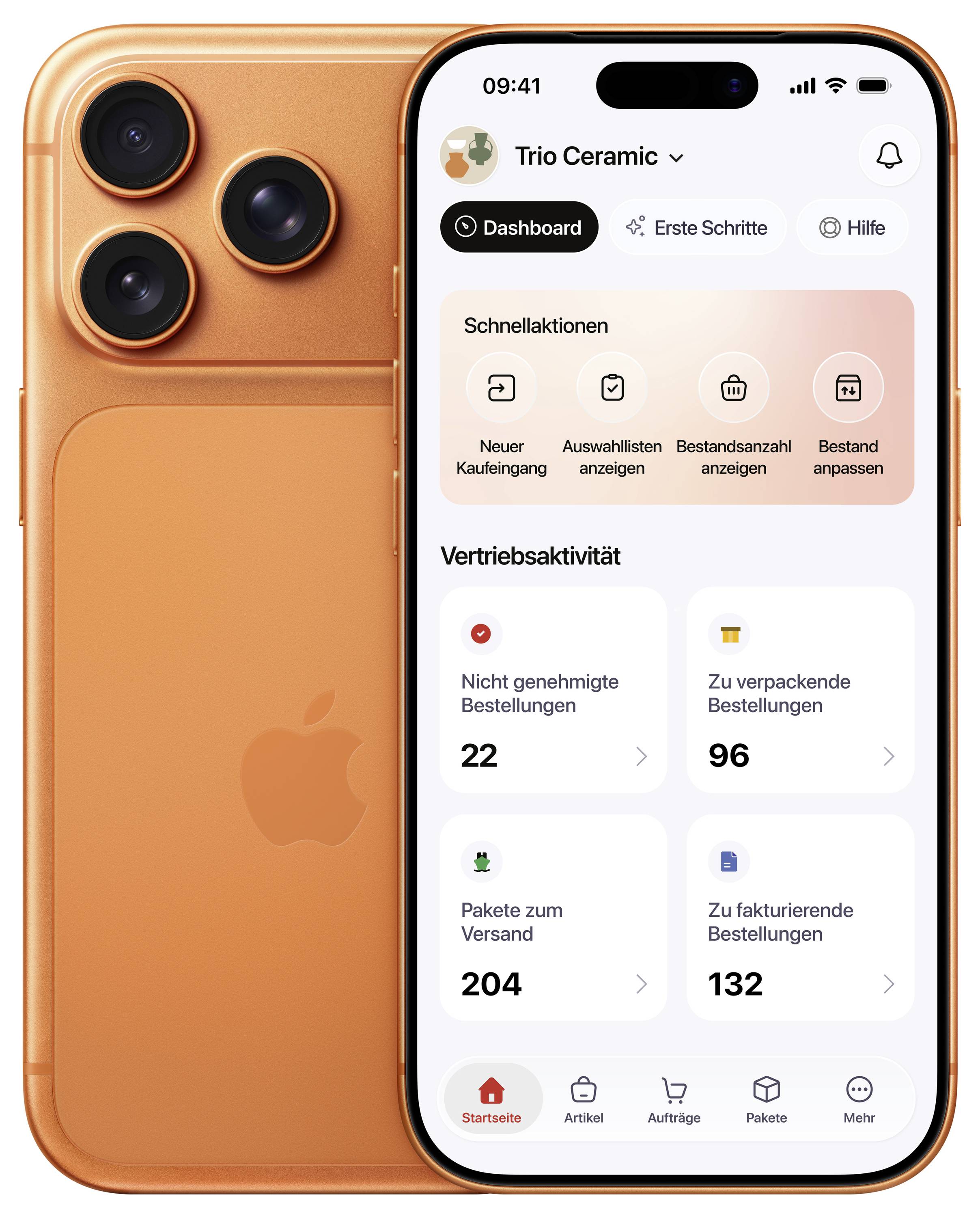 Apple iPhone 17 Pro Cosmic Orange 256 GB EEK A (A - G) 16 cm (6.3 Zoll)