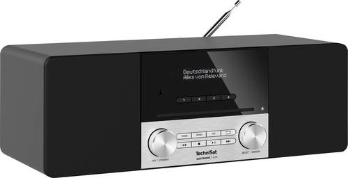 TechniSat CD-Radio DAB+, UKW CD, Bluetooth® Schwarz