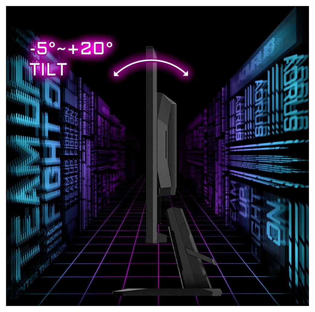 Gigabyte GS25F2 Gaming Monitor EEK E (A - G) 62.2cm (24.5 Zoll) 1920 x 1080 Pixel 16:9 1 ms DisplayPort, HDMI® IPS LED