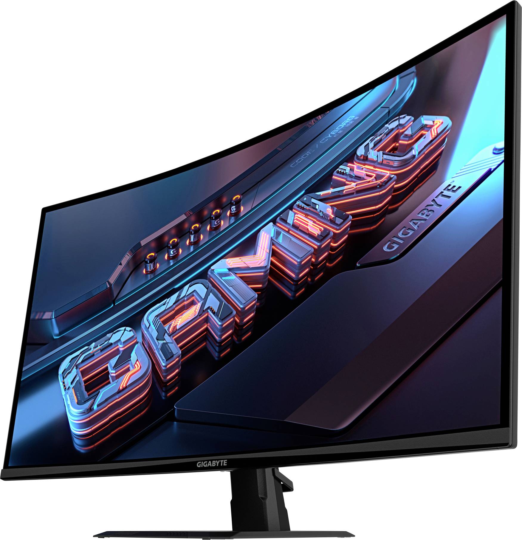 Gigabyte GS32QCA Gaming Monitor EEK F (A - G) 80cm (31.5 Zoll) 2560 x 1440 Pixel 16:9 1 ms DisplayPort, HDMI® VA LED