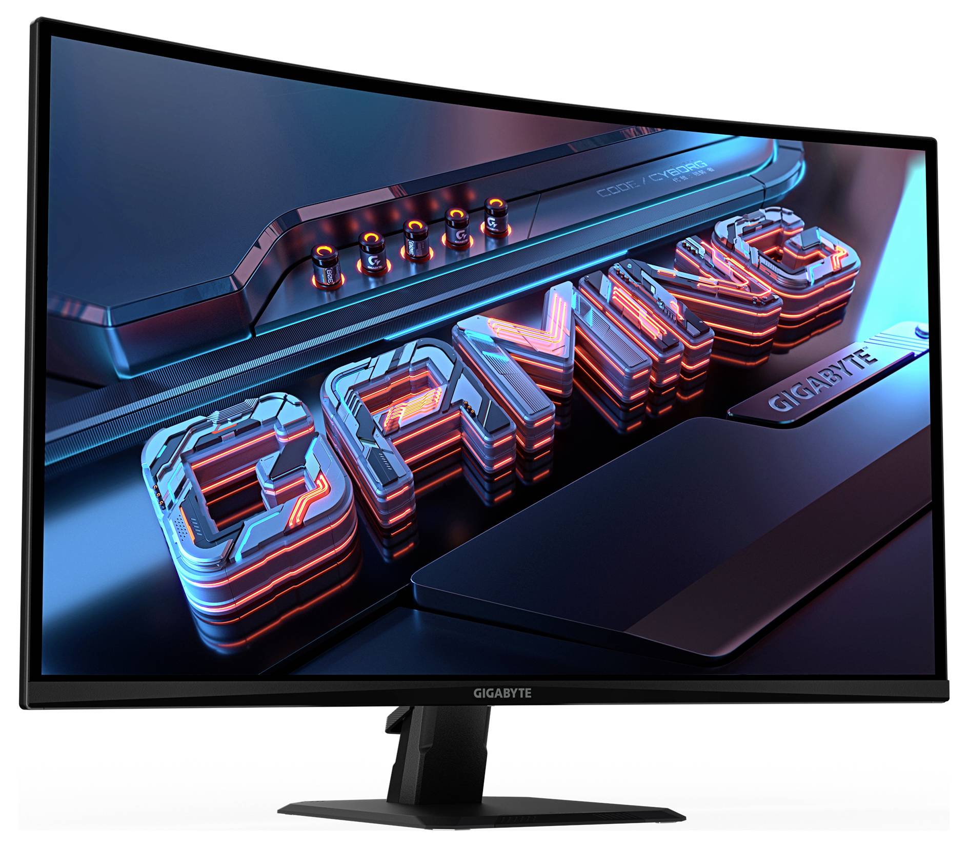 Gigabyte GS32QCA Gaming Monitor EEK F (A - G) 80cm (31.5 Zoll) 2560 x 1440 Pixel 16:9 1 ms DisplayPort, HDMI® VA LED