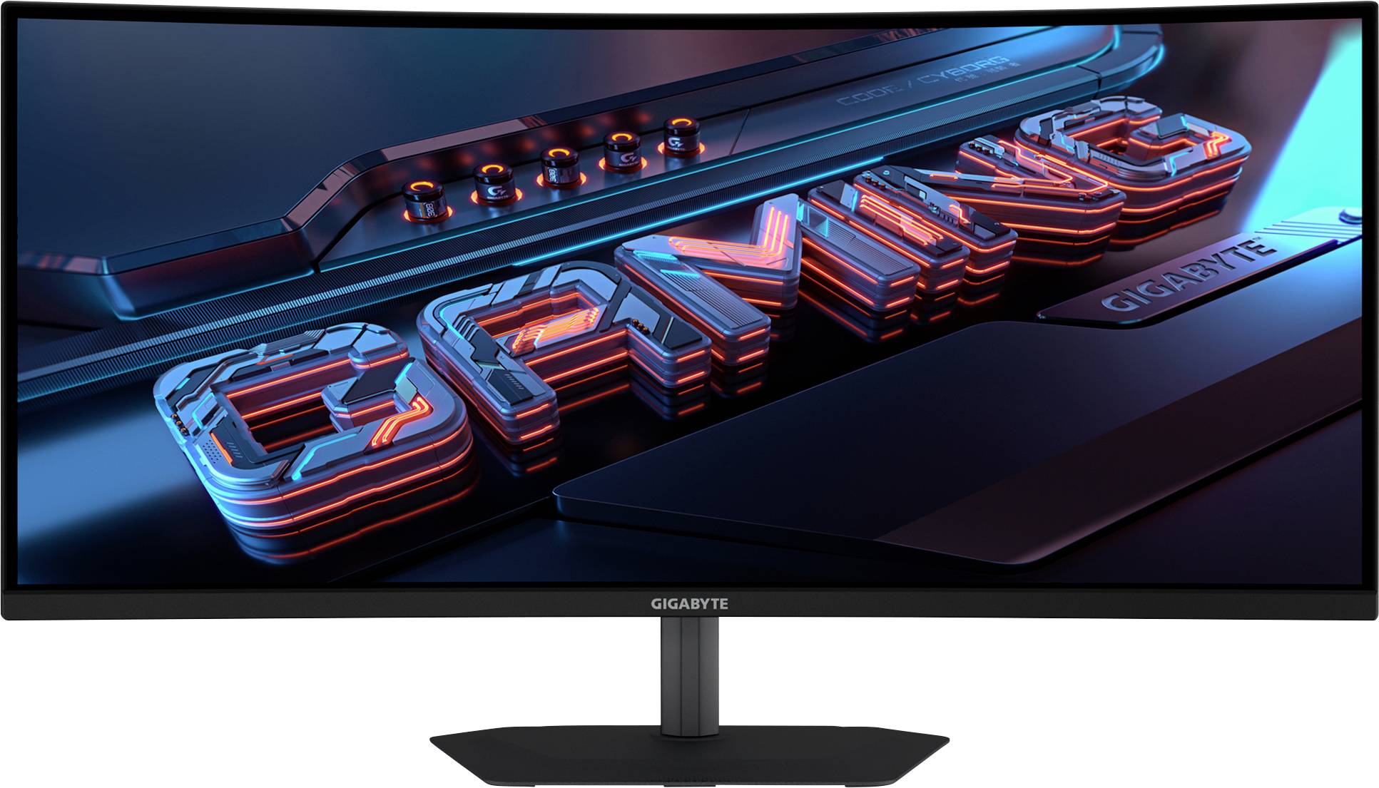 Gigabyte GS34WQCA Gaming Monitor EEK G (A - G) 86.4cm (34 Zoll) 3440 x 1440 Pixel HDMI®, DisplayPort, Kopfhörer-Buchse VA LED