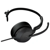 Jabra Evolve2 50 MS monaural USB-C On Ear Headset Schwarz Jabra Evolve2 50 MS monaural USB-C On Ear Headset Schwarz