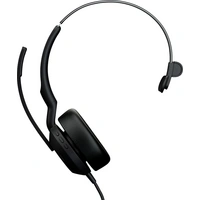 Jabra Evolve2 50 MS monaural USB-C On Ear Headset Schwarz Jabra Evolve2 50 MS monaural USB-C On Ear Headset Schwarz
