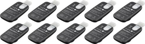VOLTCRAFT DL-10 Temperatur-Datenlogger 10er-Pack Temperatur -30 bis 70 °C PDF Funktion USB