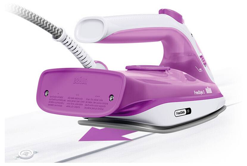 Braun FI 3124 PU 0127408001 Dampfbügeleisen 2400W Violett