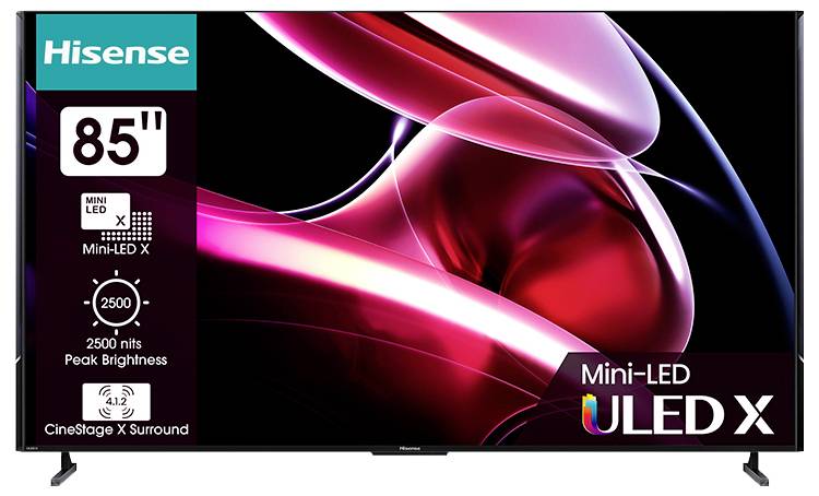 Hisense 85UXKQ LED-TV 215cm 85 Zoll EEK F (A - G) DVB-T2, DVB-C, DVB-S2, UHD, Smart TV, WLAN Anthrazit