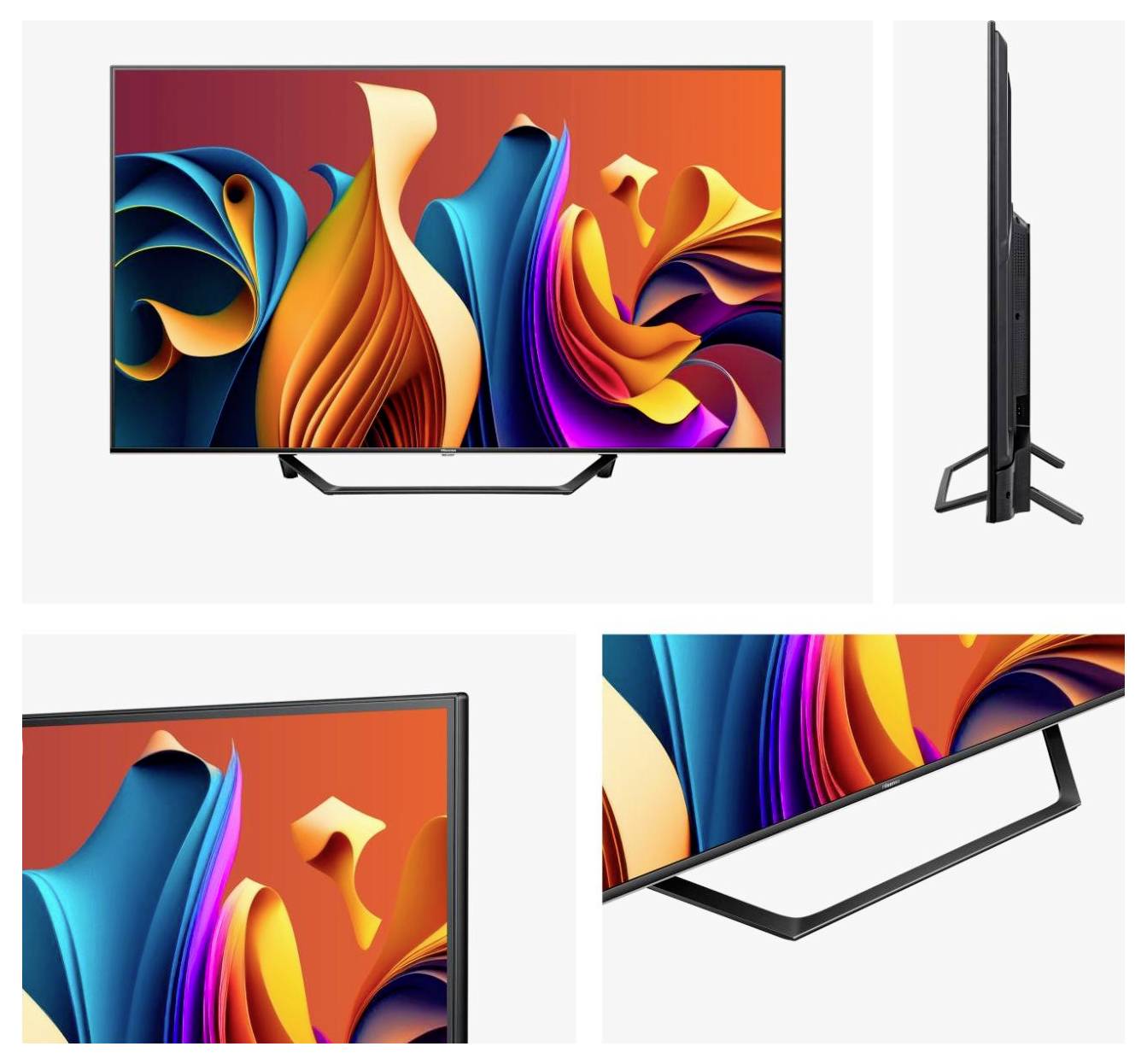 Hisense 55A7NQ QLED-TV 139cm 55 Zoll EEK E (A - G) DVB-T2, DVB-C, DVB-S2, UHD, Smart TV, WLAN Grau