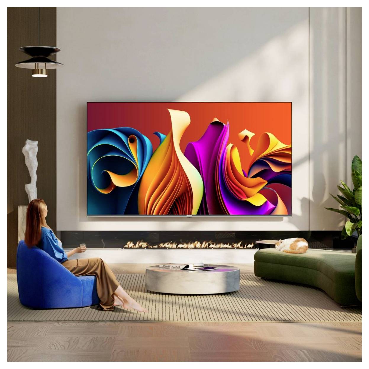 Hisense 55A7NQ QLED-TV 139cm 55 Zoll EEK E (A - G) DVB-T2, DVB-C, DVB-S2, UHD, Smart TV, WLAN Grau