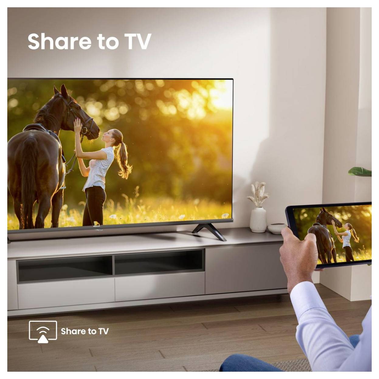 Hisense 40A4Q QLED-TV 100 cm 40 Zoll EEK F (A - G) DVB-T2, DVB-C, DVB-S2, Full HD, Smart TV, WLAN Schwarz