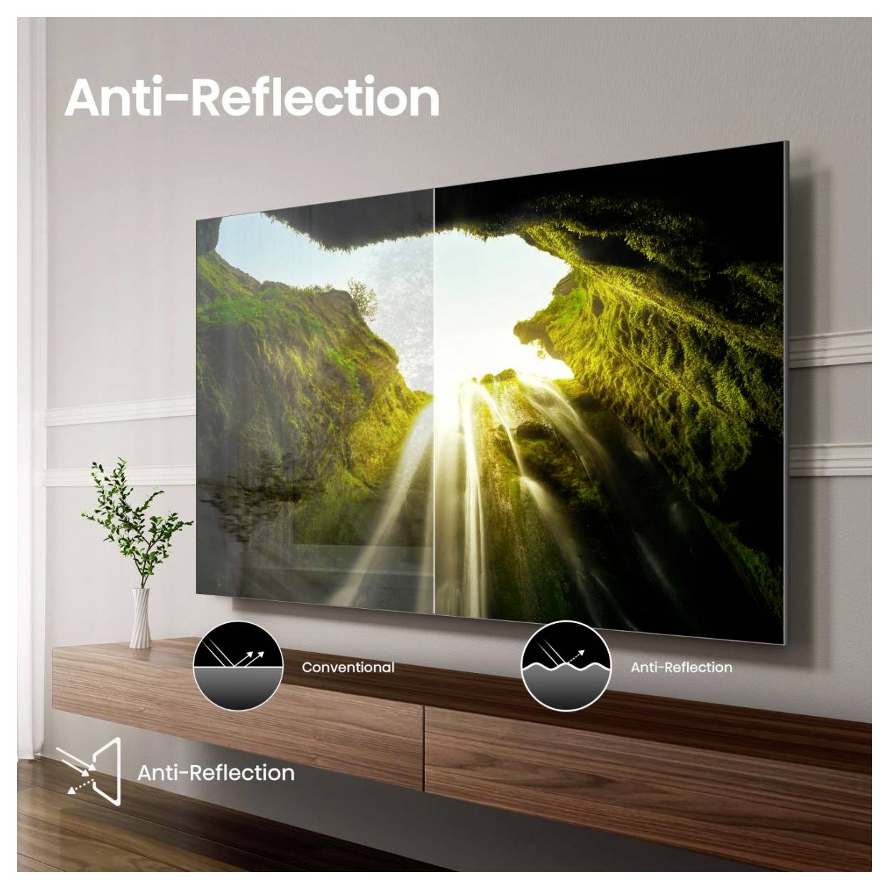 Hisense 100U7Q PRO LED-TV 253 cm 100 Zoll EEK D (A - G) DVB-T2, DVB-C, DVB-S2, UHD, Smart TV, WLAN Schwarz