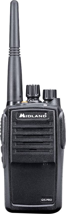Midland G15 Pro NC, PMR446 Funkgerät C1127.04 PMR-Funkgerät