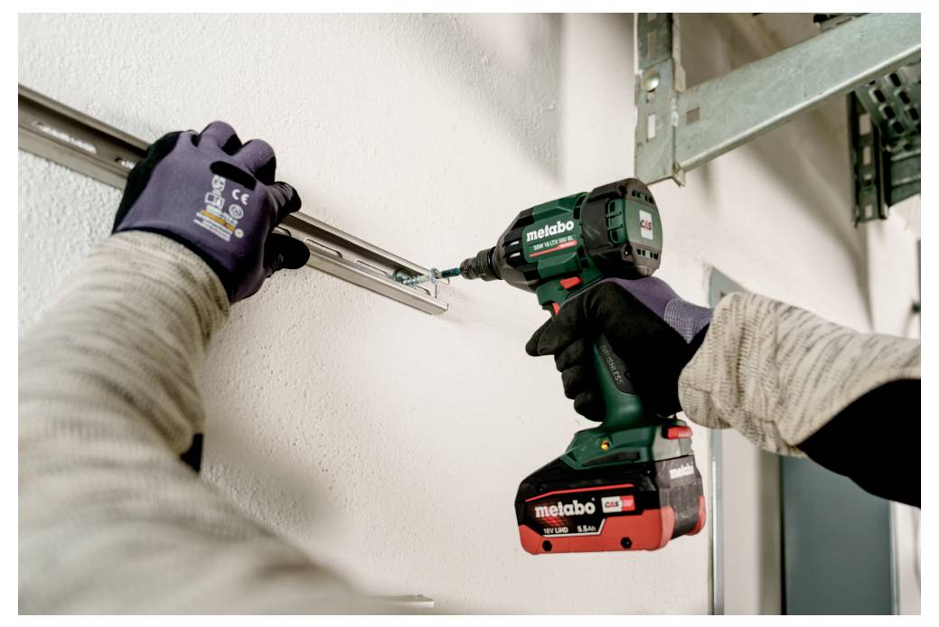 Metabo SSW 18 LTX 550 BL 602404800 Akku-Schlagschrauber 18V Anzahl mitgelieferte Akkus 2 4Ah Li-Ion