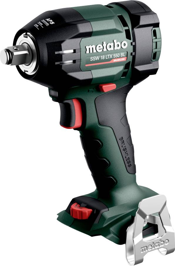 Metabo SSW 18 LTX 550 BL 602404850 Akku-Schlagschrauber 18V Anzahl mitgelieferte Akkus 0 Li-Ion