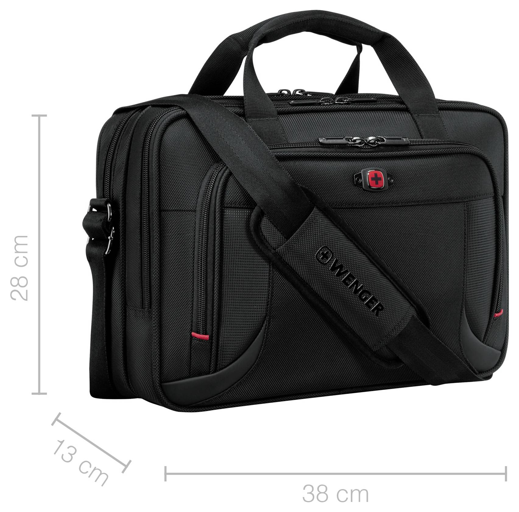 Wenger Notebook Tasche Passend für maximal: 35,6cm (14") Schwarz
