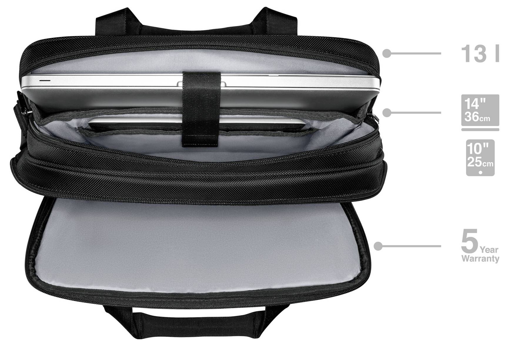 Wenger Notebook Tasche Passend für maximal: 35,6cm (14") Schwarz