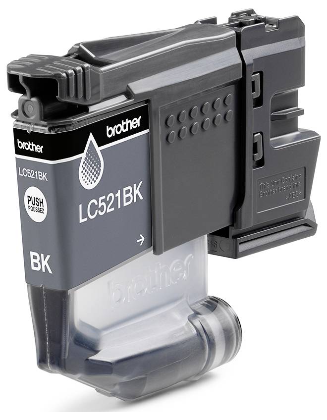 Brother Druckerpatrone LC521BK - Schwarz - original - K Original Schwarz LC521BK