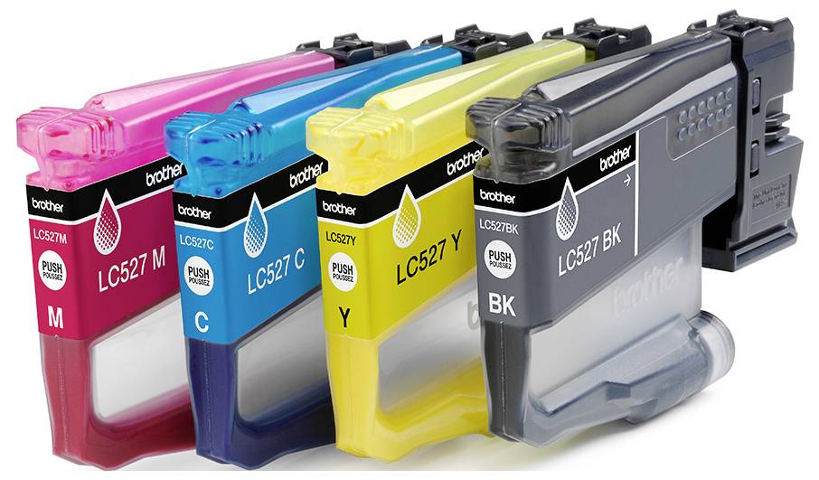 Brother Druckerpatrone LC527 Value Pack - 4er-Pack - Sc Original Kombi-Pack Cyan, Gelb, Mag