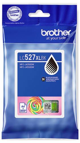 Brother Druckerpatrone LC527XLBK - Hohe Ergiebigkeit - Original LC527XLBK