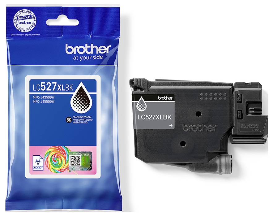 Brother Druckerpatrone LC527XLBK - Hohe Ergiebigkeit - Original LC527XLBK