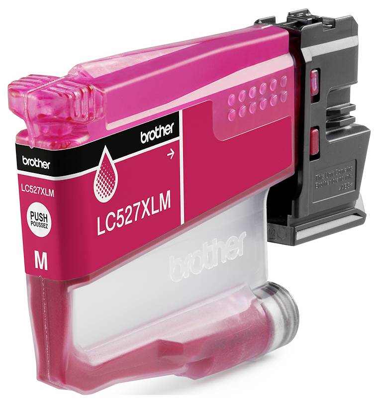 Brother Druckerpatrone LC527XLM - Hohe Ergiebigkeit - M Original Magenta LC527XLM