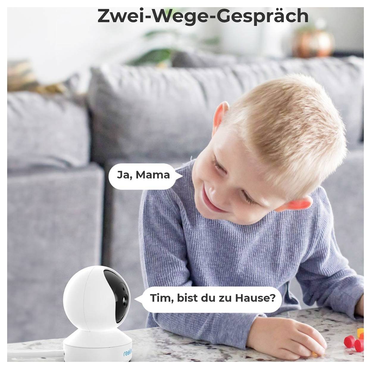 Reolink E330 WCEP5MP04PTW WLAN IP Überwachungskamera