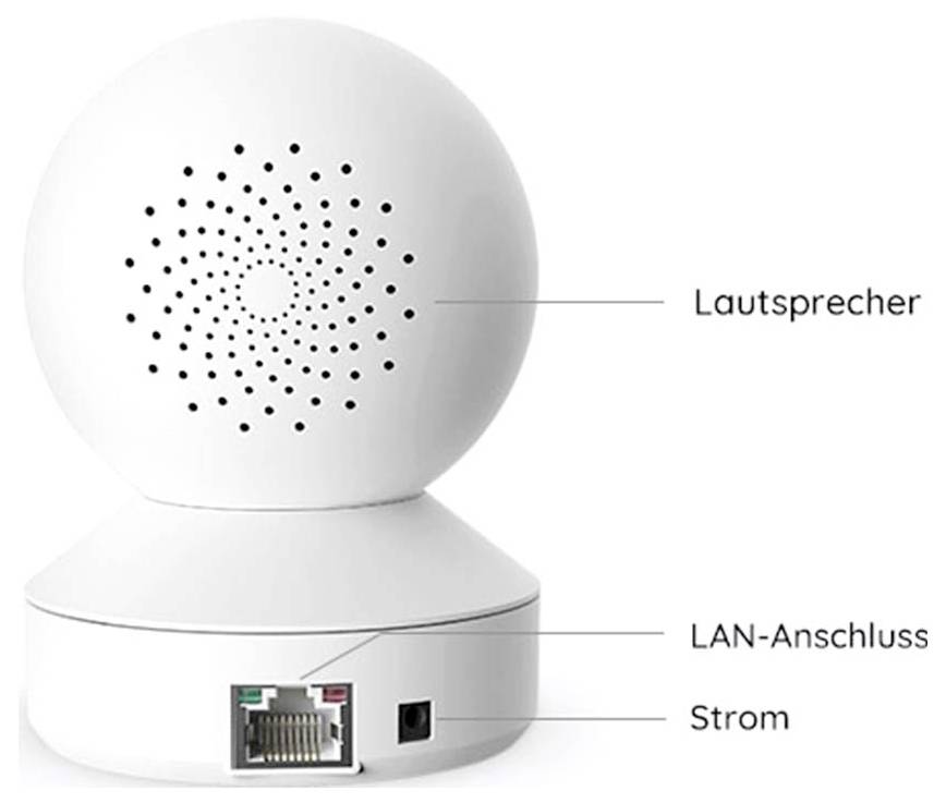 Reolink E330 WCEP5MP04PTW WLAN IP Überwachungskamera