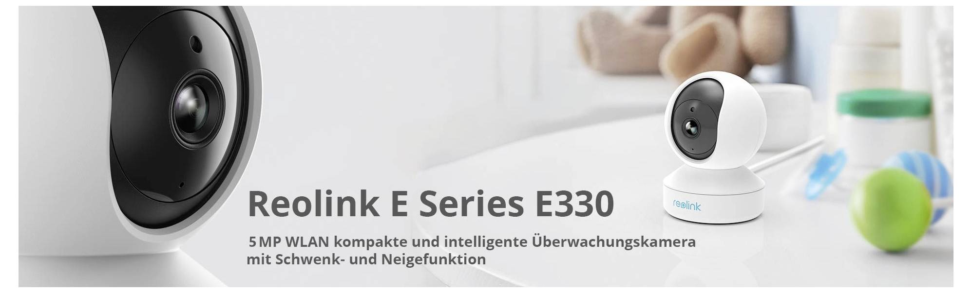 Reolink E330 WCEP5MP04PTW WLAN IP Überwachungskamera