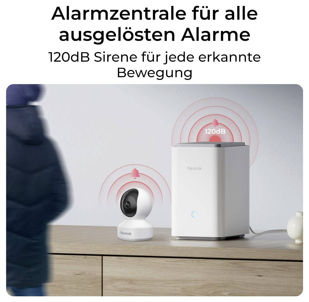 Reolink Home Hub P1 HHP01 WLAN IP Sicherheitszentrale