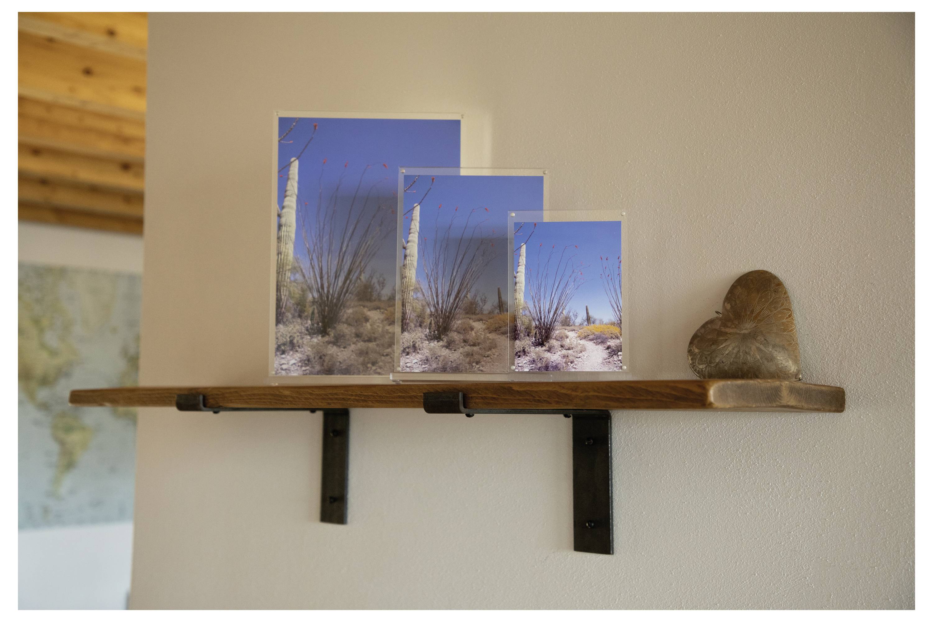 Maul 1948005 MAULvision Tischaufsteller T-Form Verwendung für Papierformat: DIN A6 Transparent 1St.