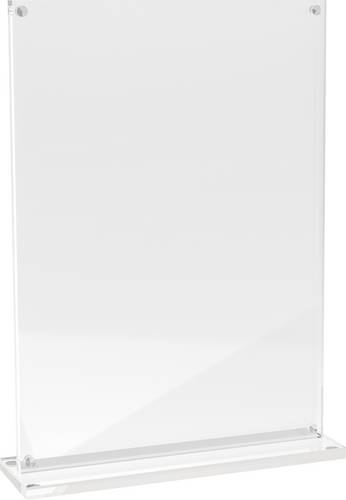 Maul 1948205 MAULvision Tischaufsteller T-Form Verwendung für Papierformat: DIN A5 Transparent 1 St