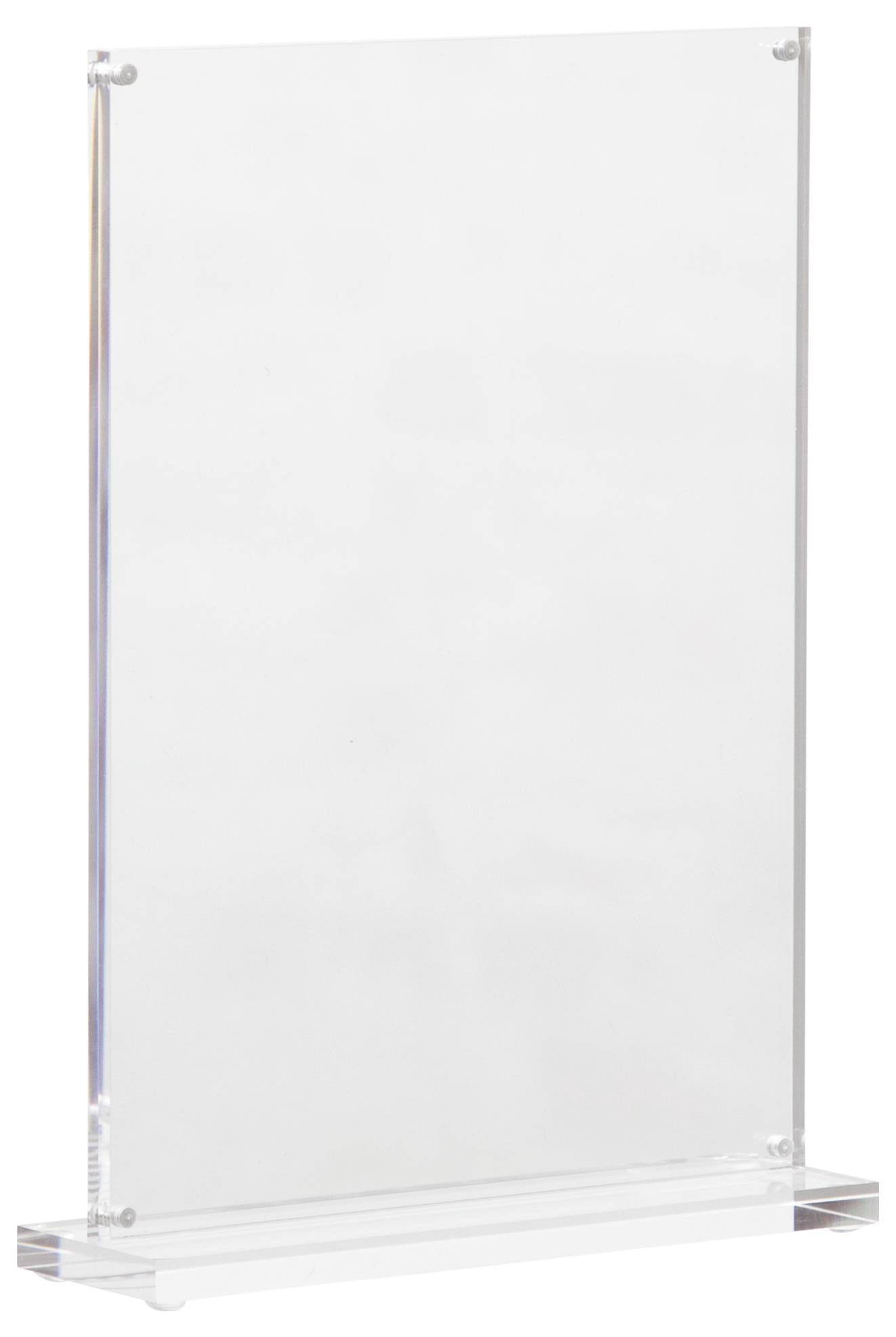 Maul 1948205 MAULvision Tischaufsteller T-Form Verwendung für Papierformat: DIN A5 Transparent 1St.